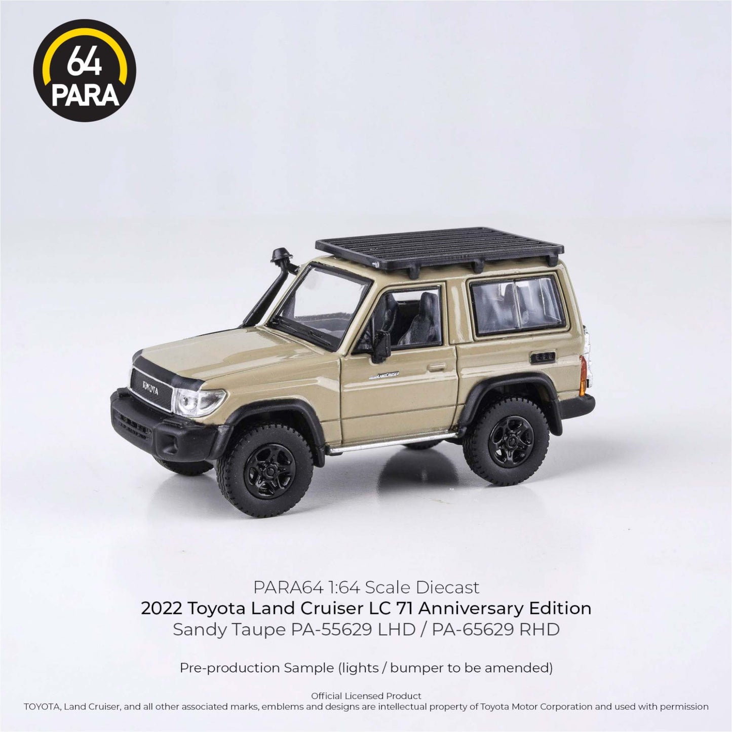 PARA64 - Pre-Order - 2022 Toyota Land Cruiser LC 71 Anniversary Edition - PA-55629 (LHD)