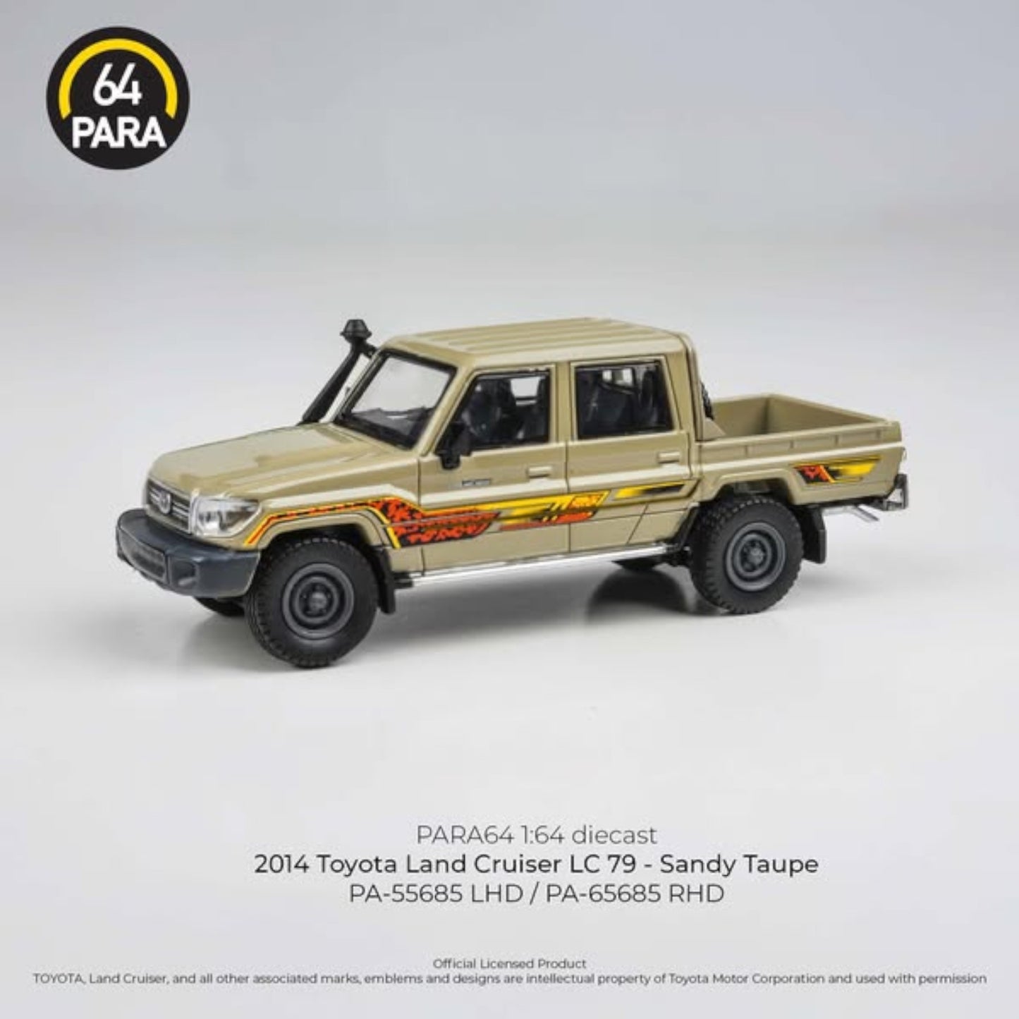 PARA64 - Pre-Order -  2014 Toyota Land Cruiser LC 79 - Sandy Taube - PA-55685 (LHD)