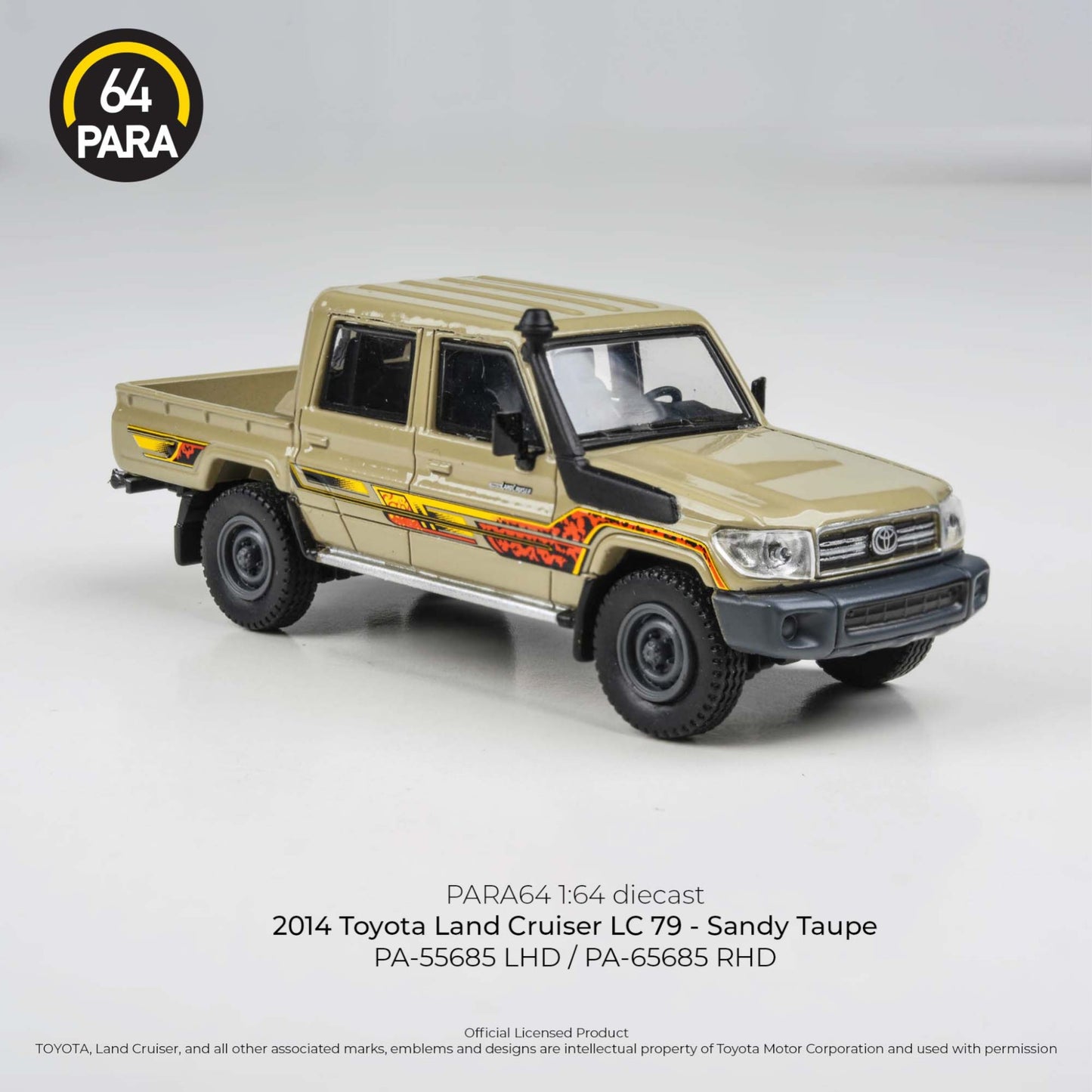 PARA64 - Pre-Order -  2014 Toyota Land Cruiser LC 79 - Sandy Taube - PA-55685 (LHD)