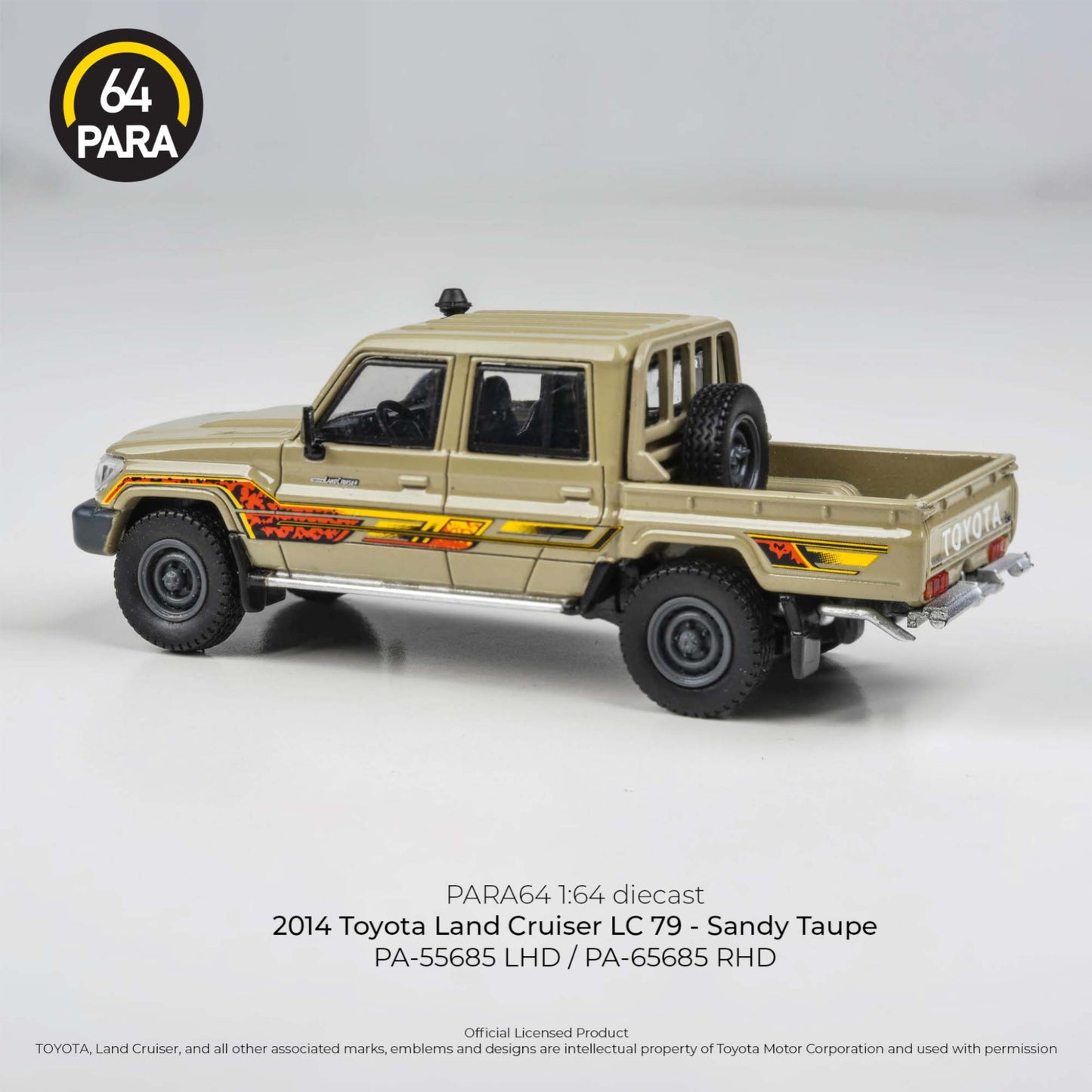 PARA64 - Pre-Order -  2014 Toyota Land Cruiser LC 79 - Sandy Taube - PA-55685 (LHD)