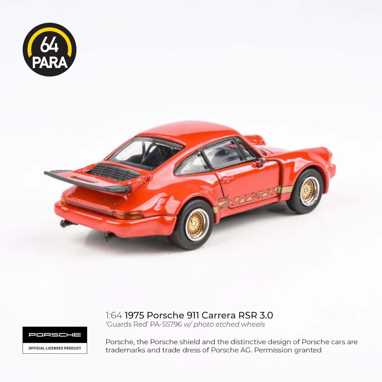 PARA64 - Porsche 911 Carerra RSR 3.0, Guards red - PA-55796 (LHD)