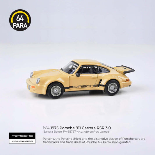 PARA64 - Pre-Order - 1975 Porsche 911 Carrera RSR 3.0 - Sahara Beige - PA-55797 (LHD)