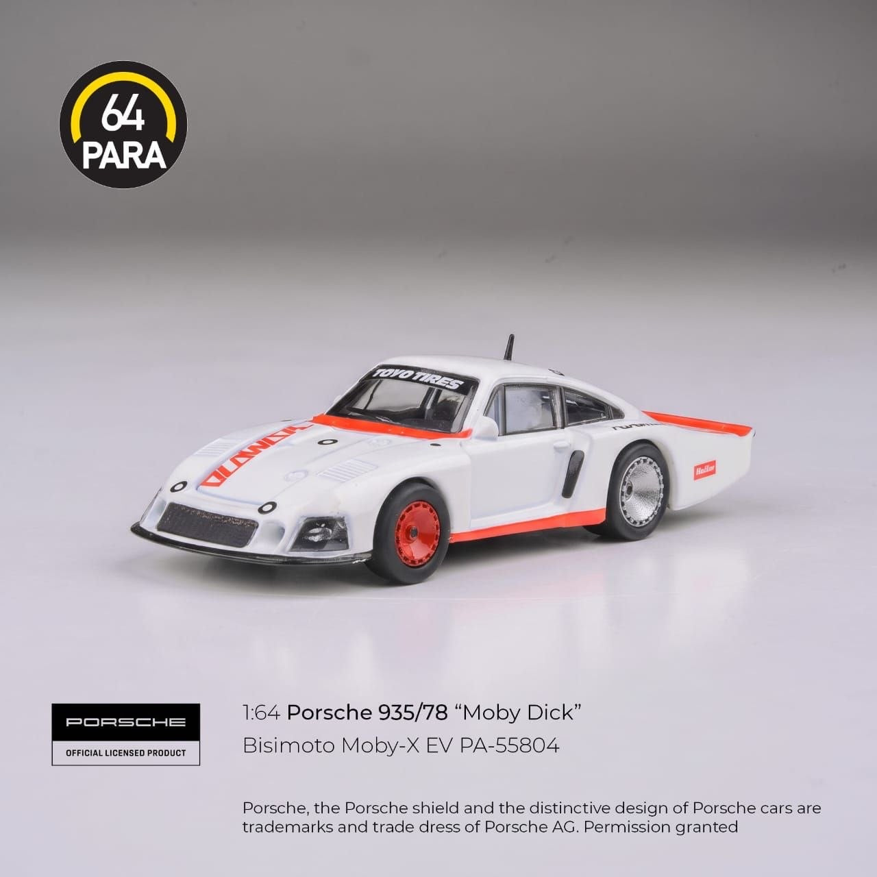 PARA64 - Pre-Order - Porsche 935/78 Moby Dick - Bisimoto Moby-X EV - PA-55804