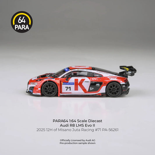 PARA64 - Pre-Order - 2025 Audi R8 LMS Evo #71 12H of Misano Juta Racing - PA-56261