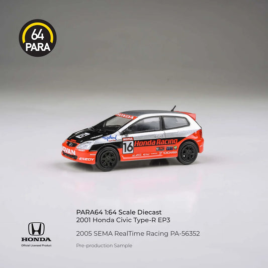 PARA64 - Pre-Order - Honda Civic SEMA RealTime Racing - PA-56352