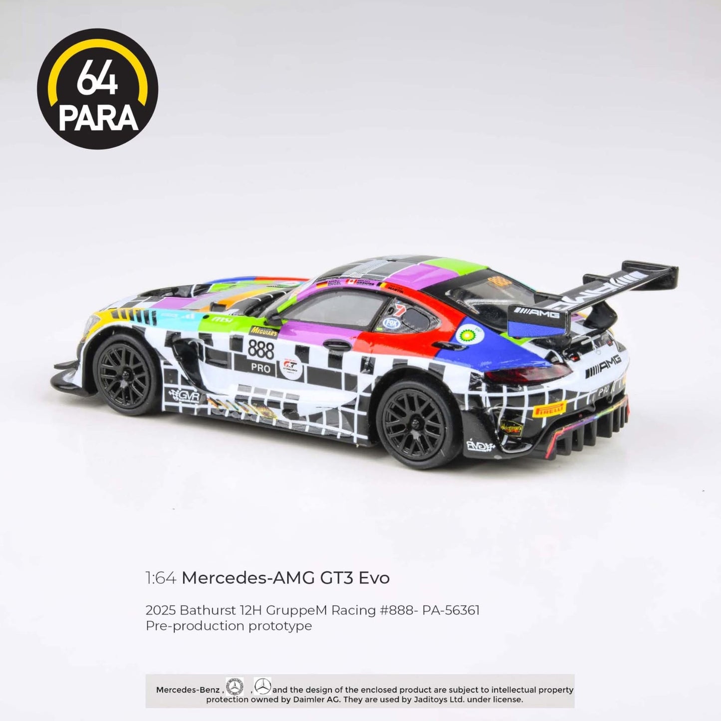PARA64 - 2025 Mercedes-AMG GT3 #888 Bathurst 12H GruppeM Racing - PA-56361