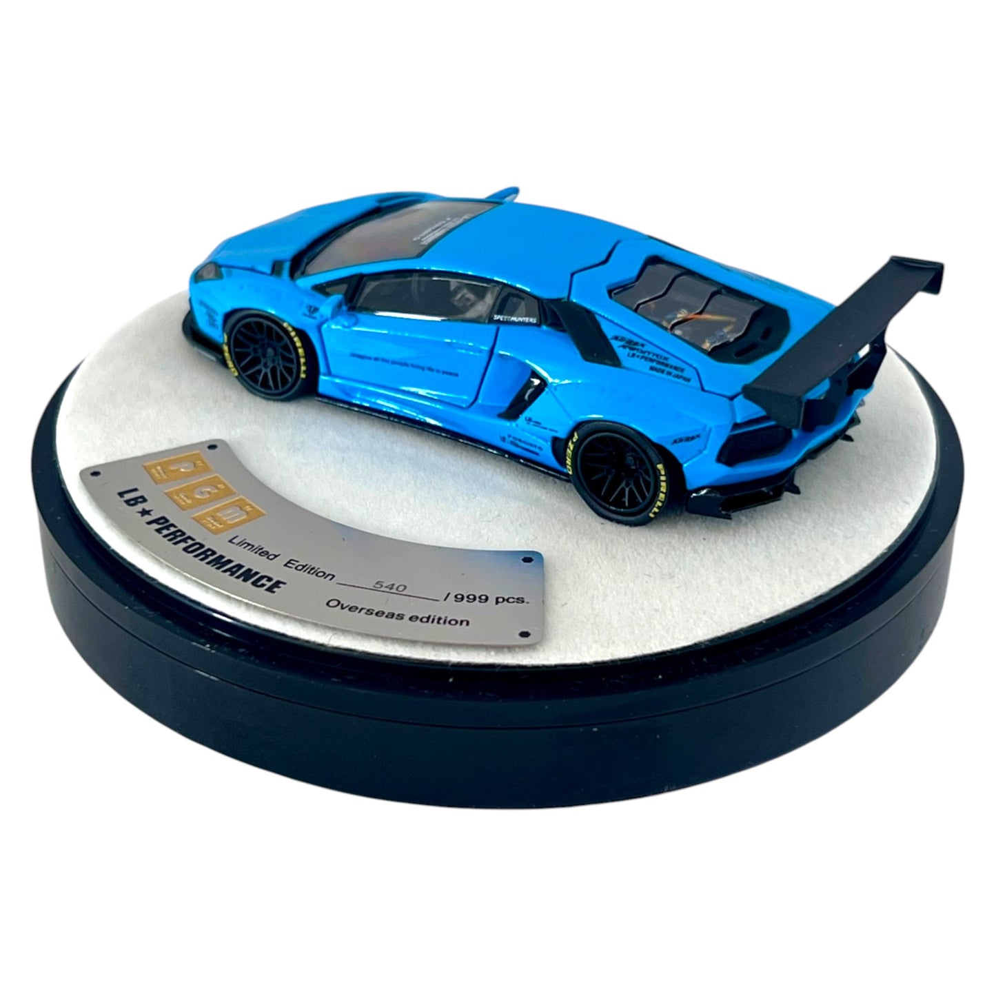 PGM Diecast - LBWK LP700-4, blue - Luxury Version ( Round Base ) - PGM-640413-L