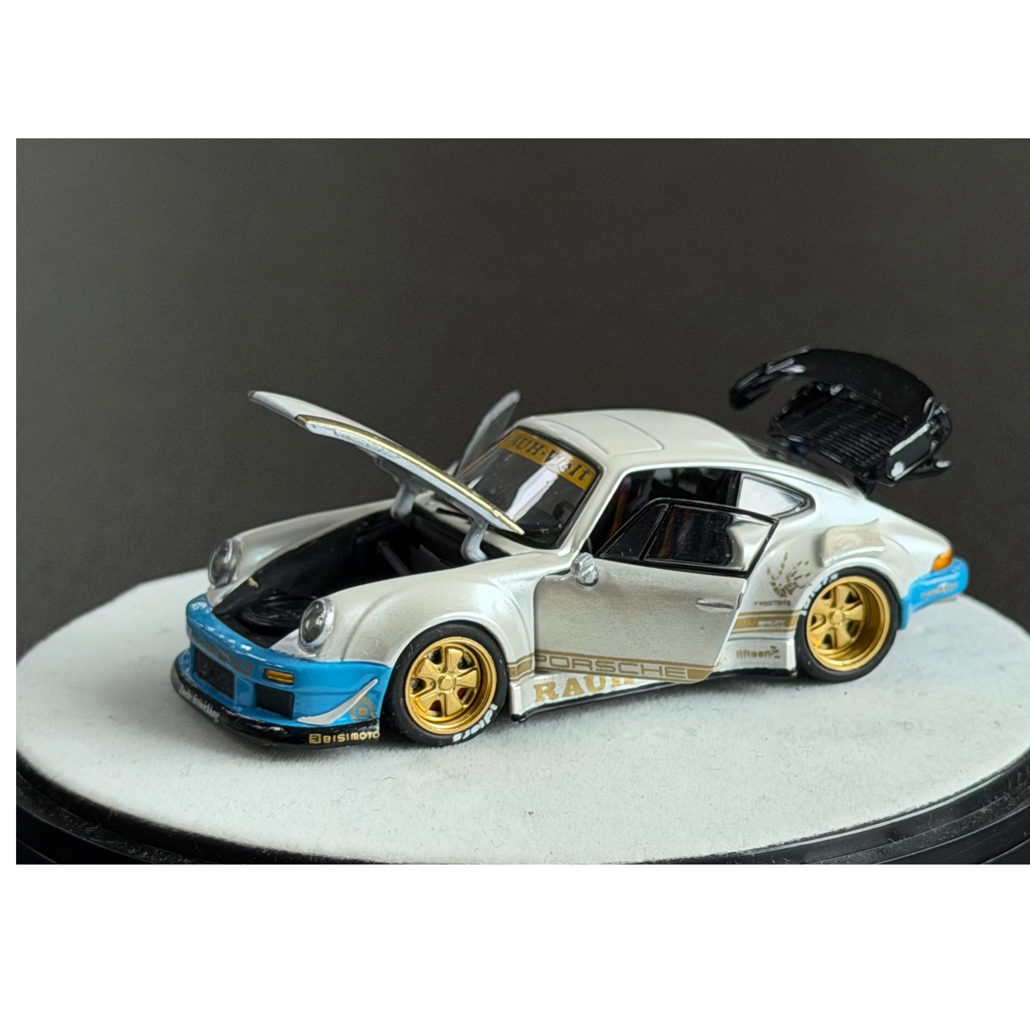 PGM Diecast - Pre-Order - RWB930, Matte White - PGM64-640211 – einszu64
