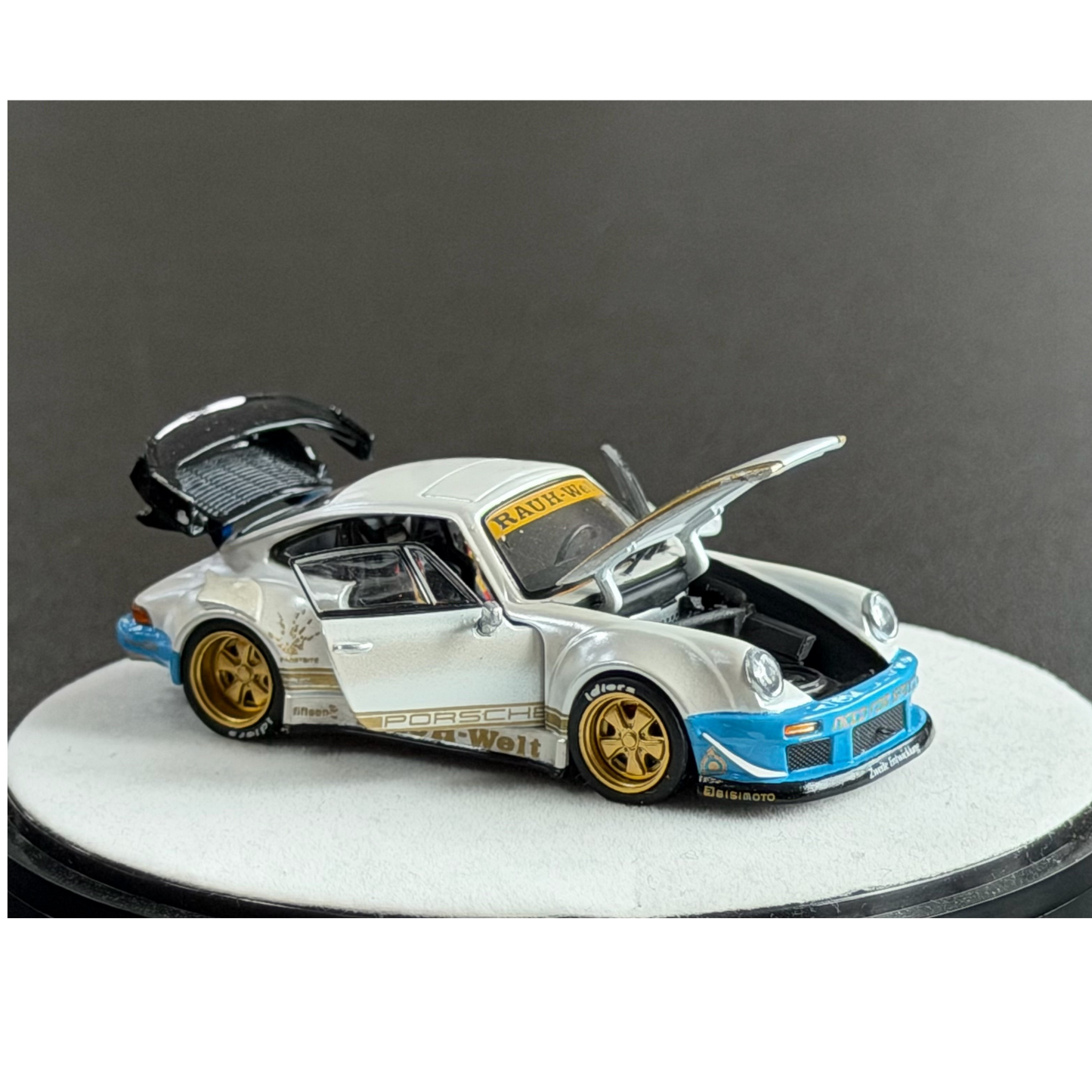 PGM Diecast - Pre-Order - RWB930, Matte White - PGM64-640211