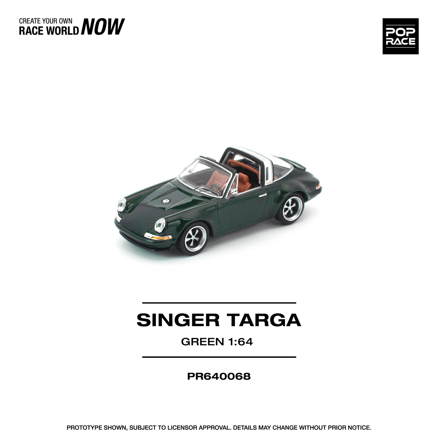 Pop Race - Pre-Order - Singer Targa, green - PR640068
