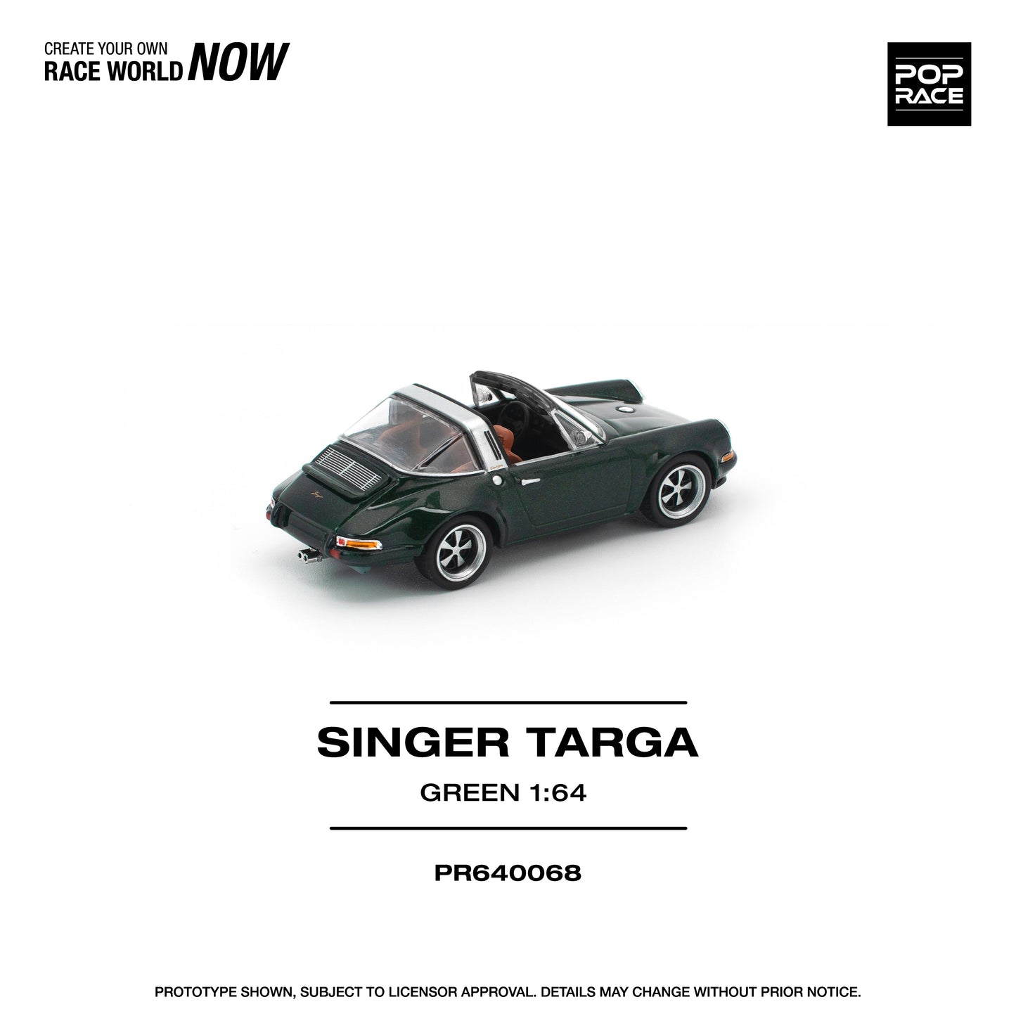 Pop Race - Pre-Order - Singer Targa, green - PR640068