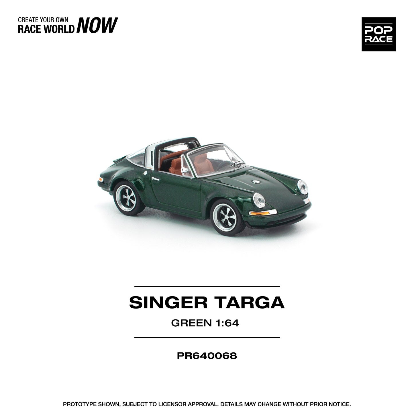Pop Race - Pre-Order - Singer Targa, green - PR640068