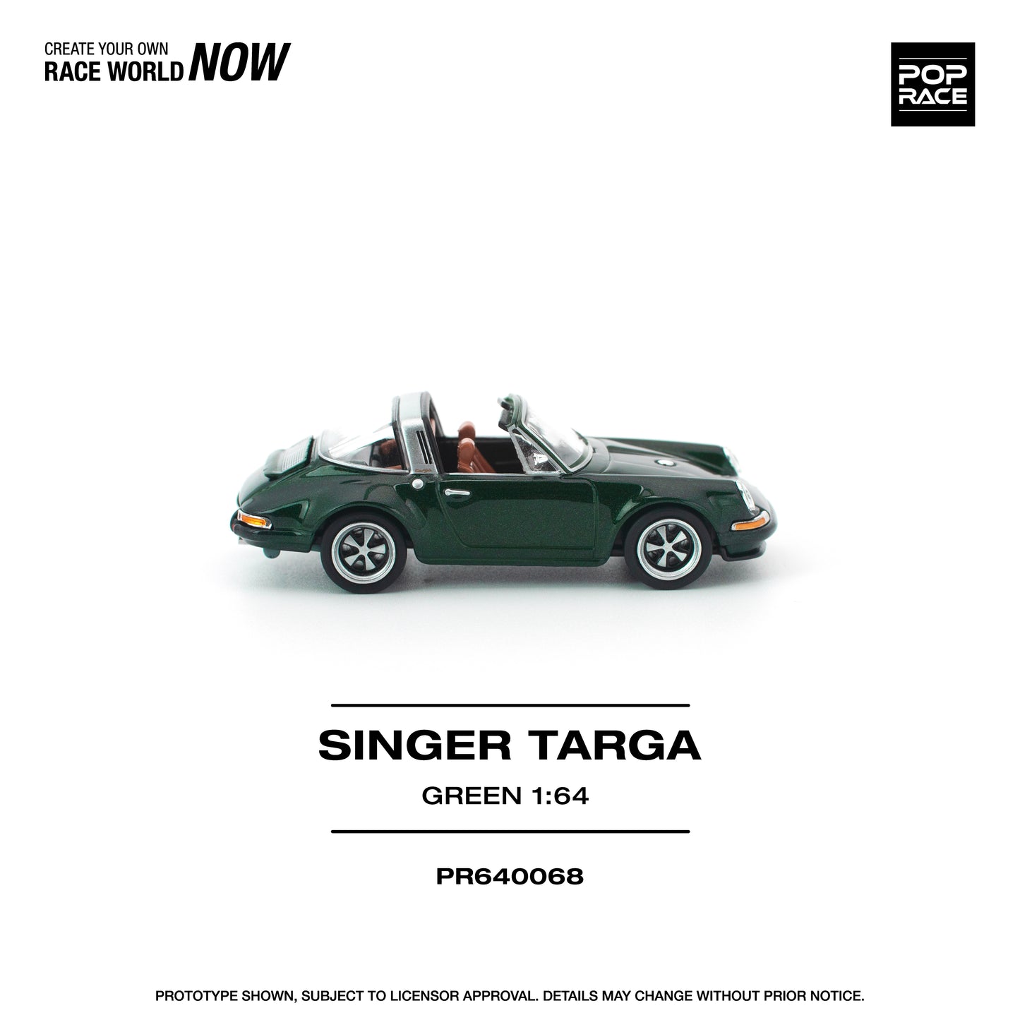Pop Race - Pre-Order - Singer Targa, green - PR640068