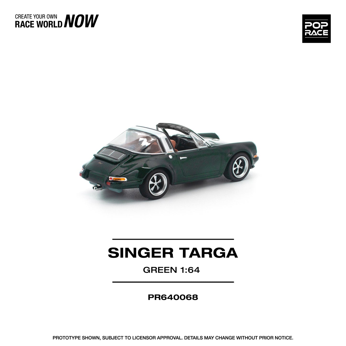 Pop Race - Pre-Order - Singer Targa, green - PR640068