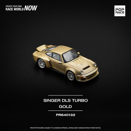 Pop Race - Pre-Order - Singer DLS Turbo - Porsche - PR640132 - 1:64