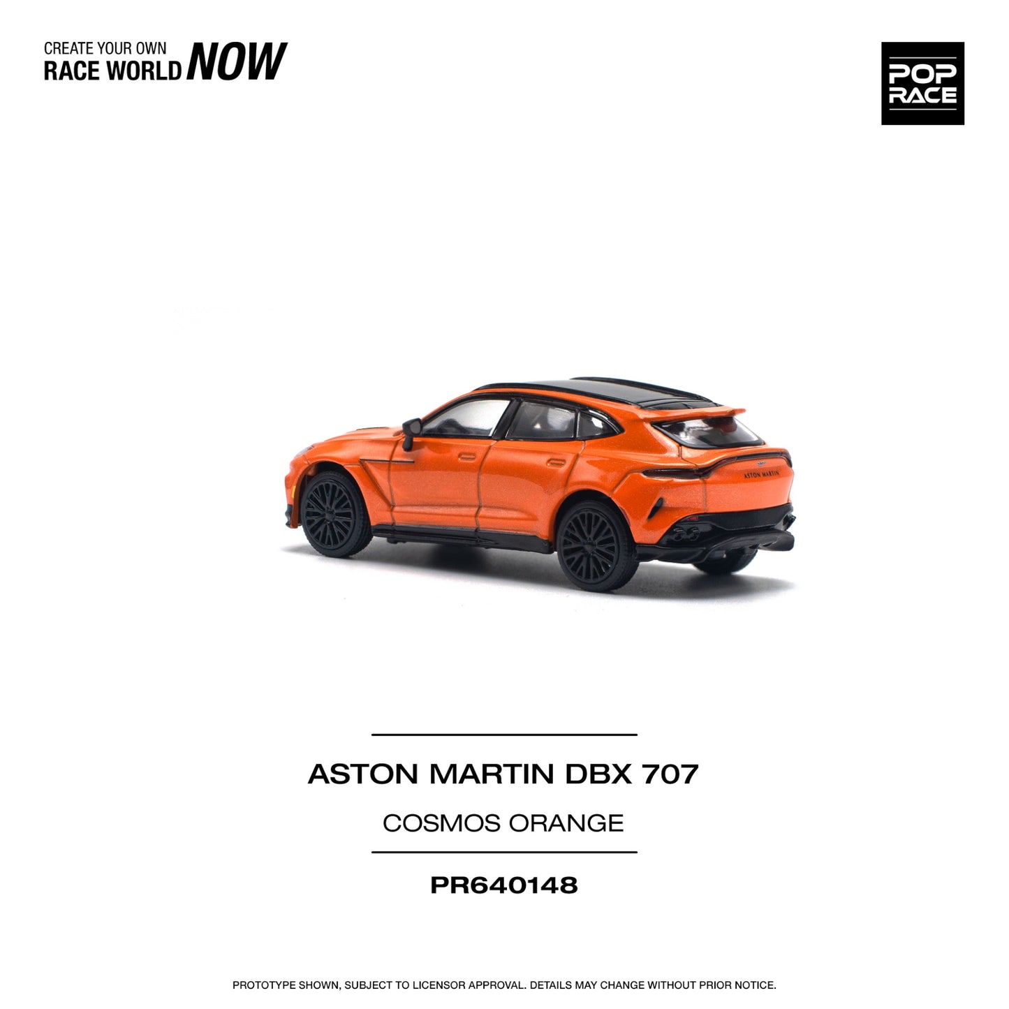 Pop Race - Pre-Order - Aston Martin DBX 707 - cosmos orange - PR640148