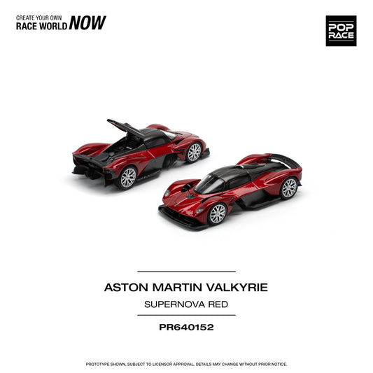 Pop Race - Pre-Order - Aston Martin Valkyrie, supernova red - PR640152