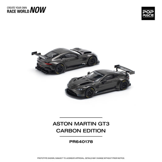 Pop Race - Pre-Order - Aston Martin GT3 - Carbon Edition - PR640178