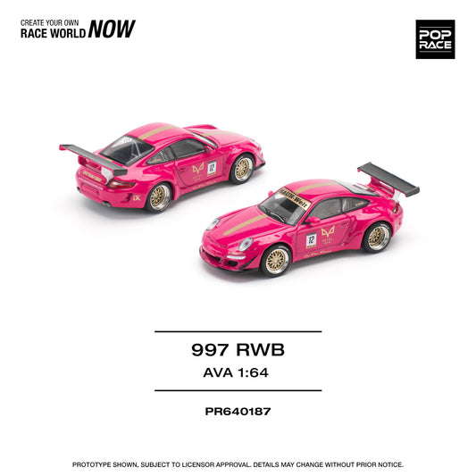 Pop Race - Pre-Order - 997 RWB - AVA, pink - PR640187