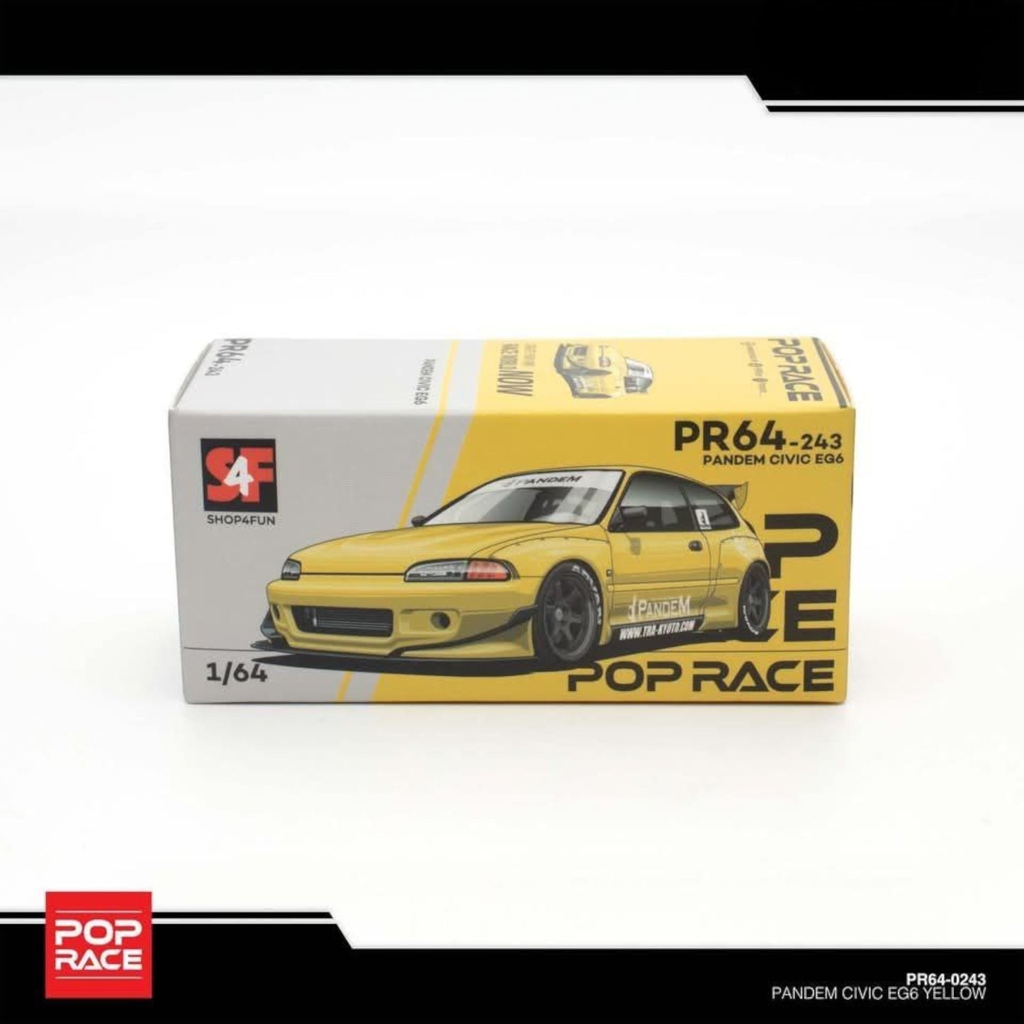 Pop Race - Pandem GR Yaris & Pandem EG6 Philippines Exclusive - PR640247 & PR640243