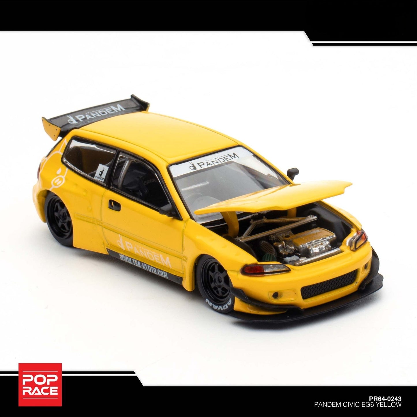Pop Race - Pandem GR Yaris & Pandem EG6 Philippines Exclusive - PR640247 & PR640243
