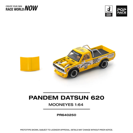 Pop Race - Pre-Order - Pandem Datsun 620 - Mooneyes - PR640250