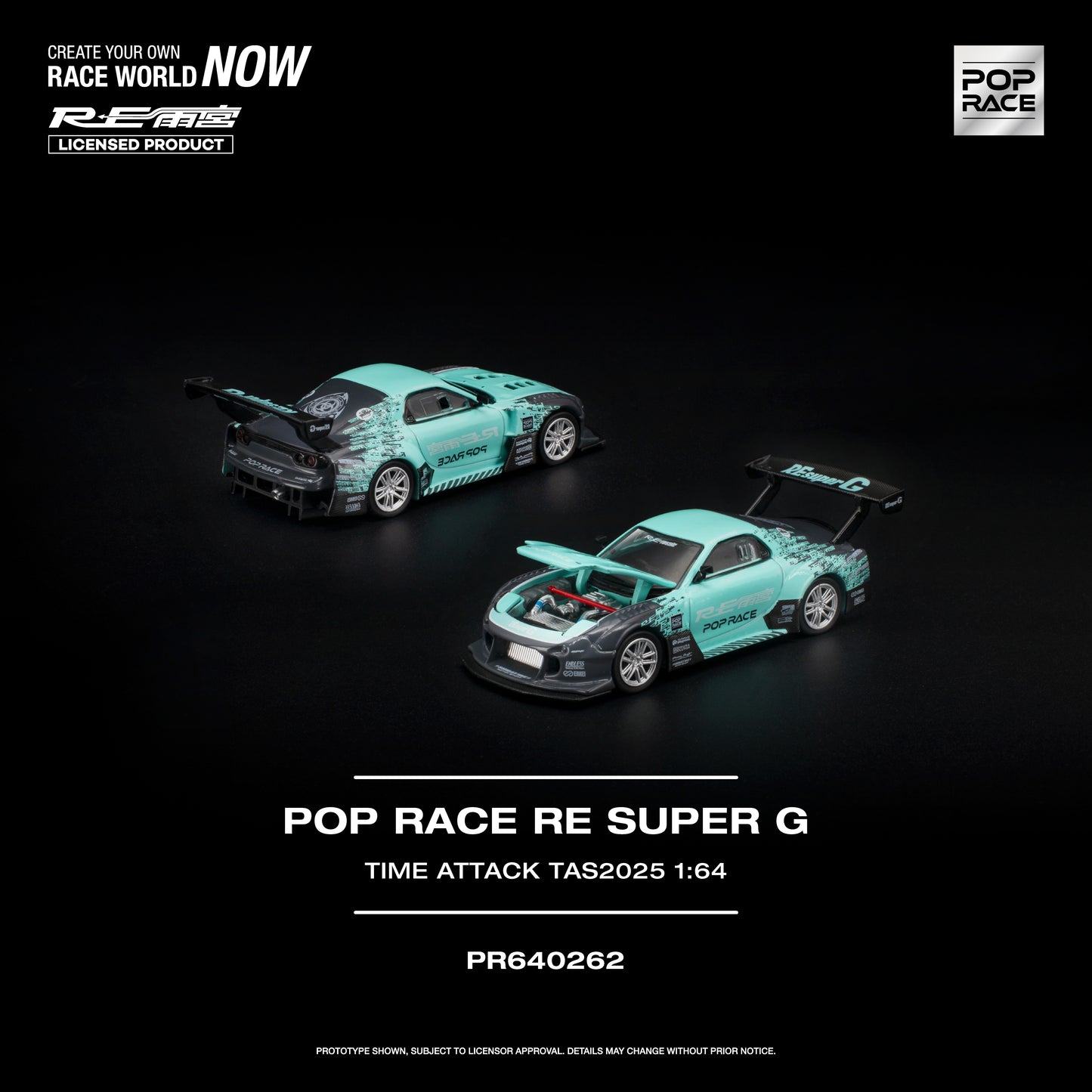 Pop Race - Pre-Order - Pop Race RE Super G - Time Attack TAS2025 - PR640262