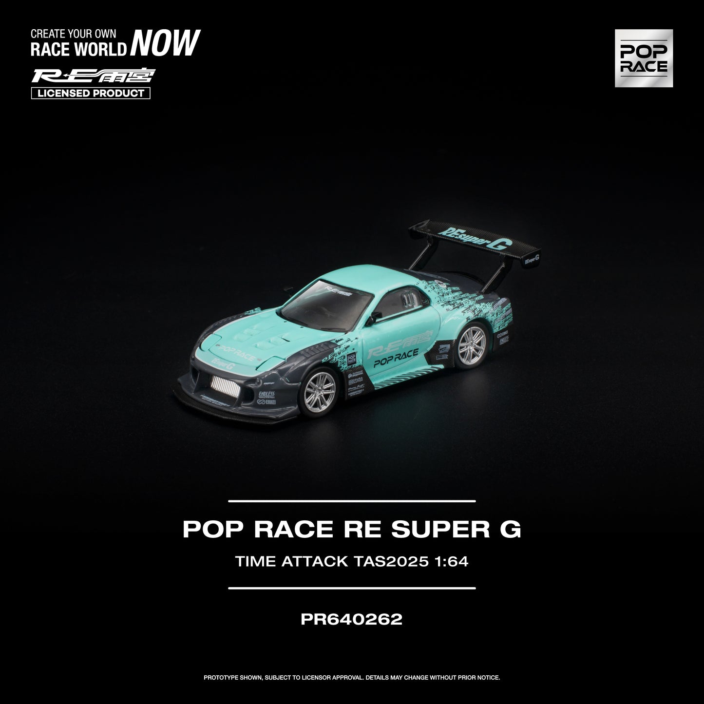 Pop Race - Pre-Order - Pop Race RE Super G - Time Attack TAS2025 - PR640262