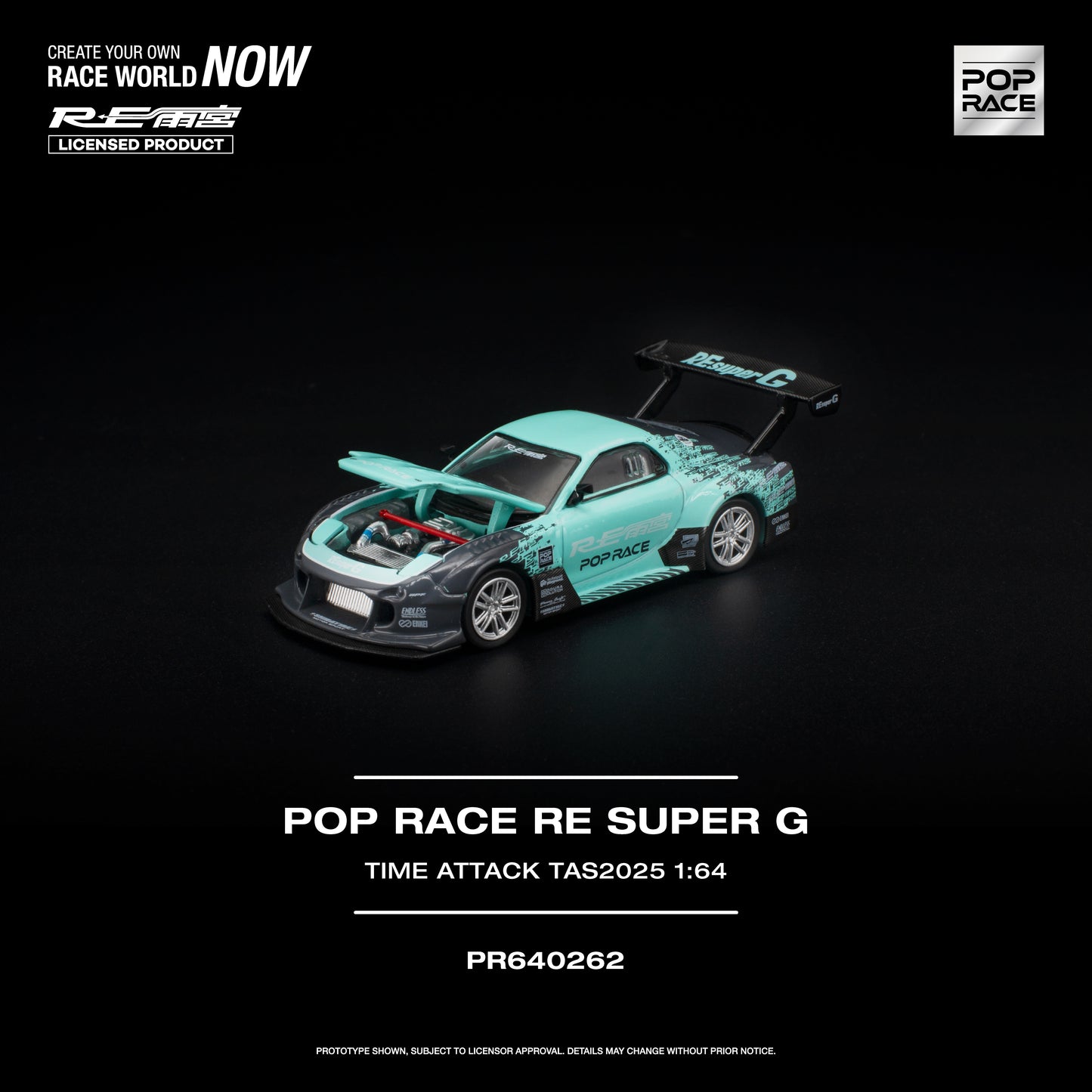 Pop Race - Pre-Order - Pop Race RE Super G - Time Attack TAS2025 - PR640262