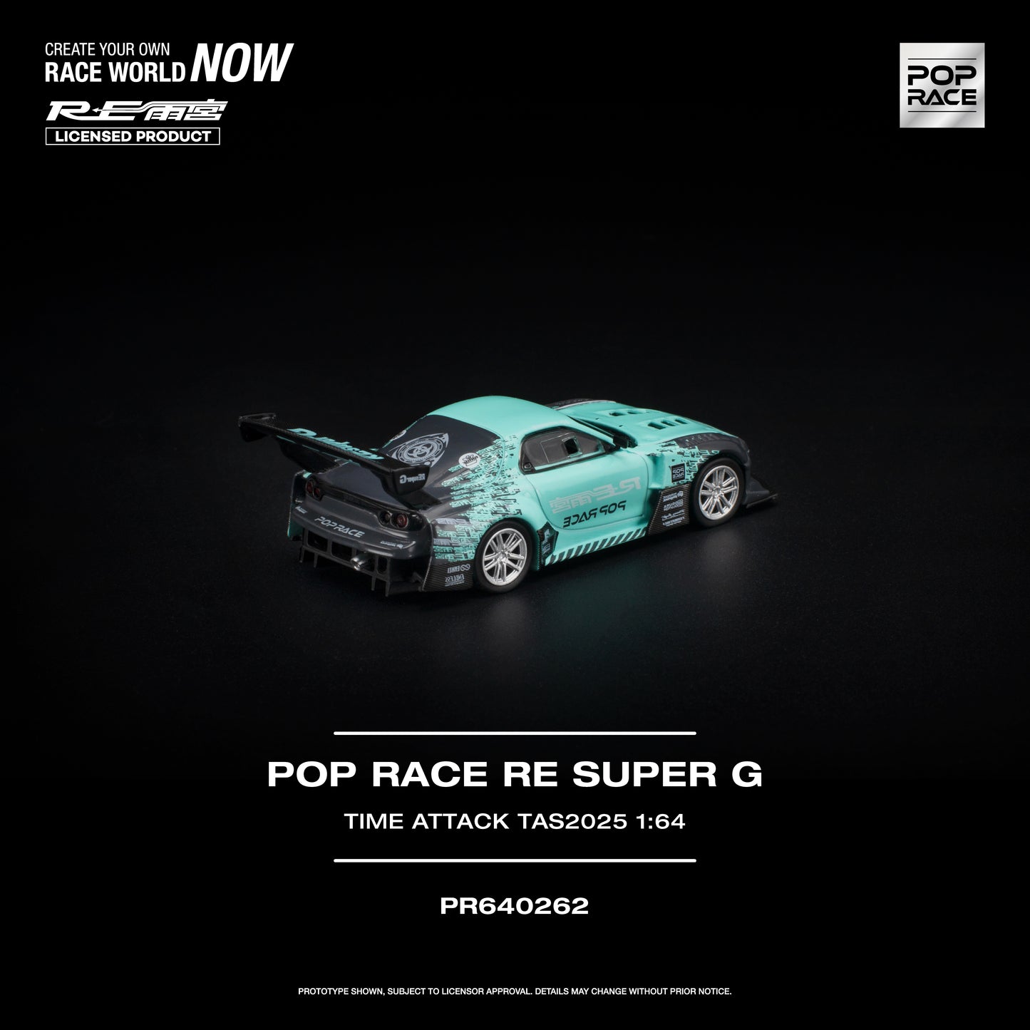 Pop Race - Pre-Order - Pop Race RE Super G - Time Attack TAS2025 - PR640262