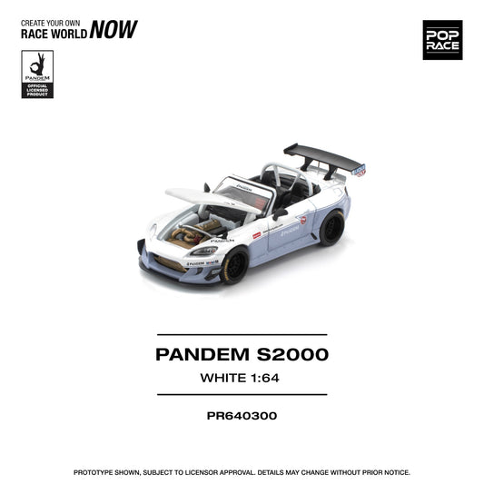 Pop Race - Pre-Order - Pandem S200, white - PR640300
