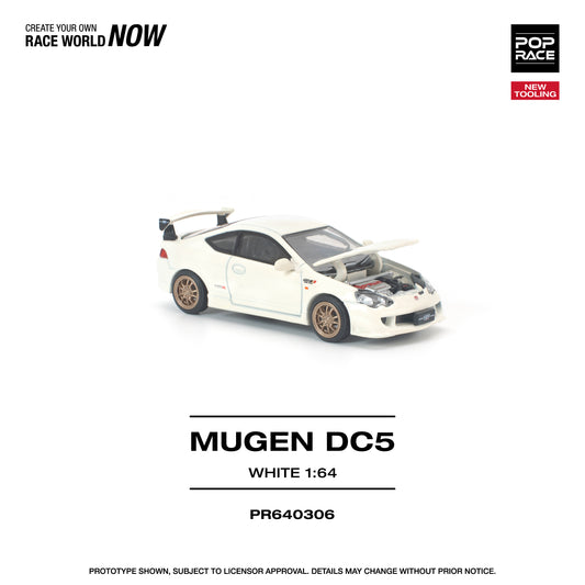 Pop Race - Pre-Order - Mugen DC5, white - PR640306