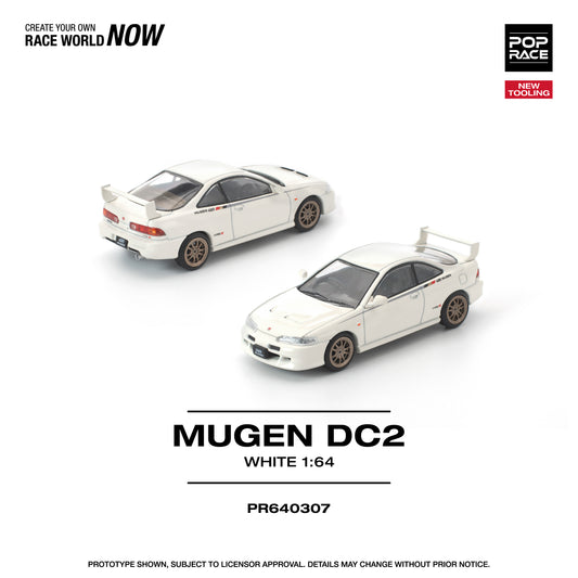 Pop Race - Pre-Order - Mugen DC2, white - PR640307