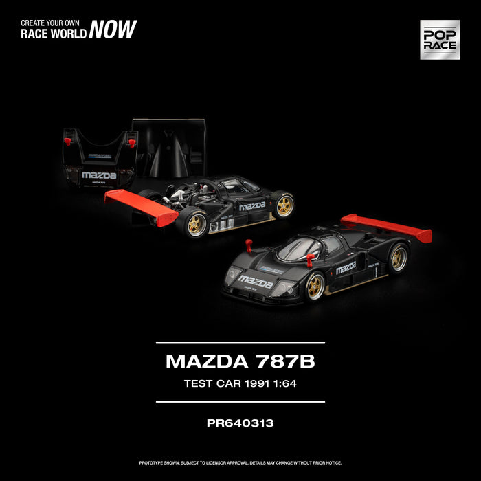 Pop Race - Pre-Order - Mazda 787B Test Car 1991 - PR640313