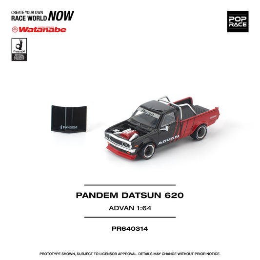 Pop Race - Pre-Order - Pandem Datsun 620 - Advan - PR640314