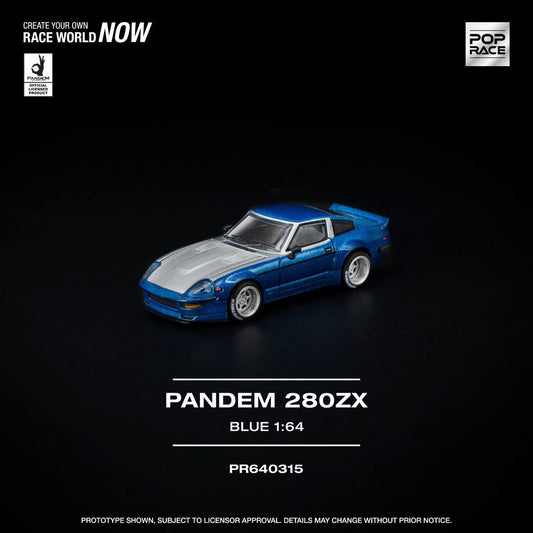 Pop Race - Pre-Order - Pandem 280ZX, blue - PR640315