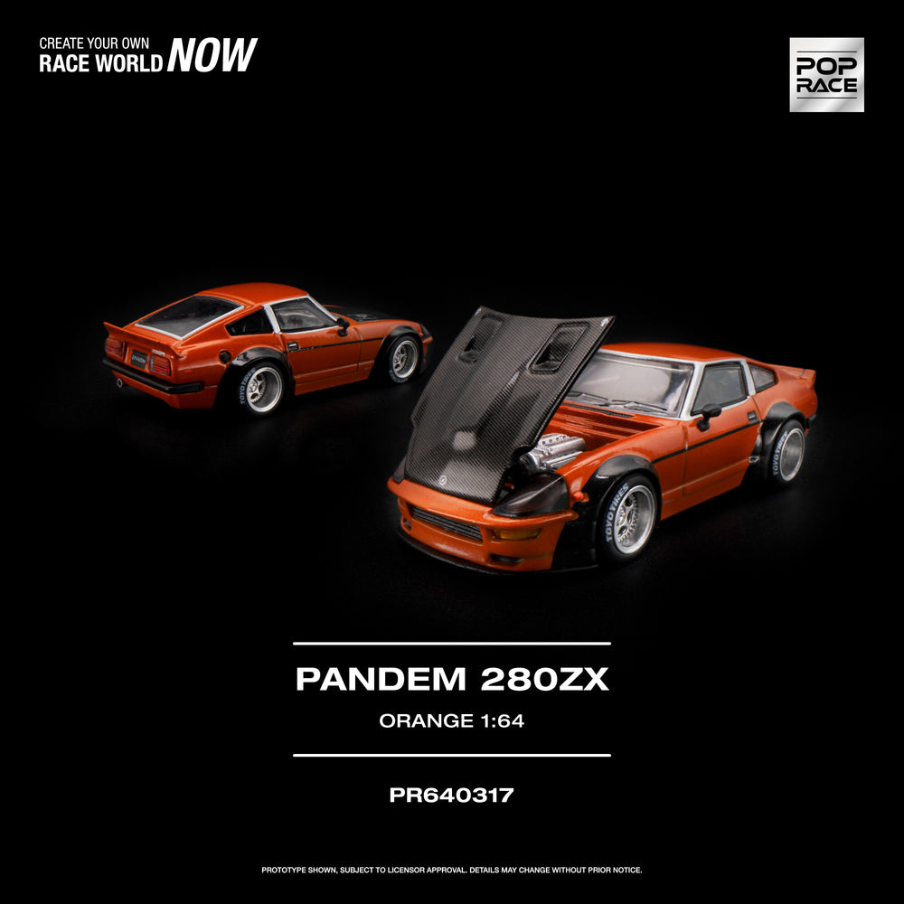 Pop Race - Pre-Order - Pandem 280ZX, orange - PR640317
