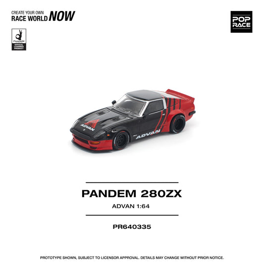 Pop Race - Pre-Order - Pandem 280ZX, Advan - PR640335