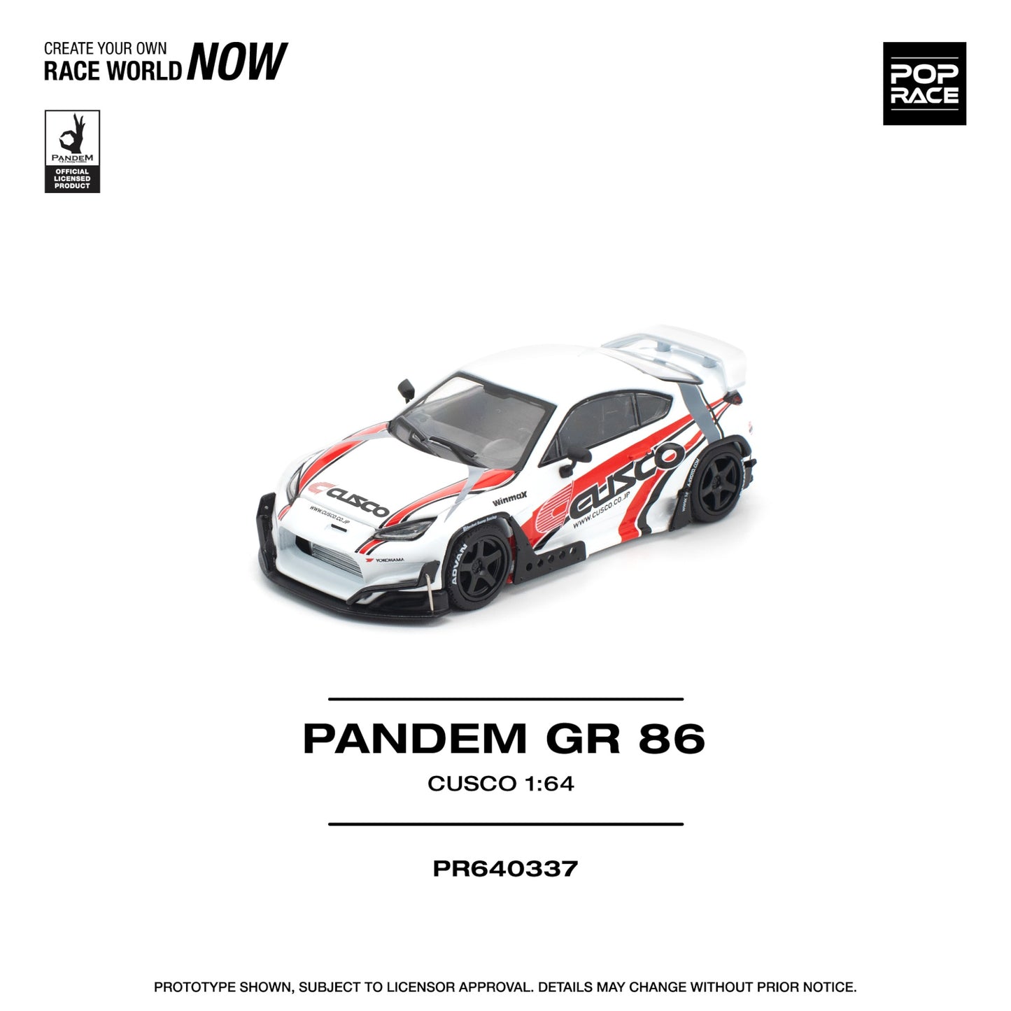 Pop Race - Pre-Order - Pandem GR86, Cusco - PR640337