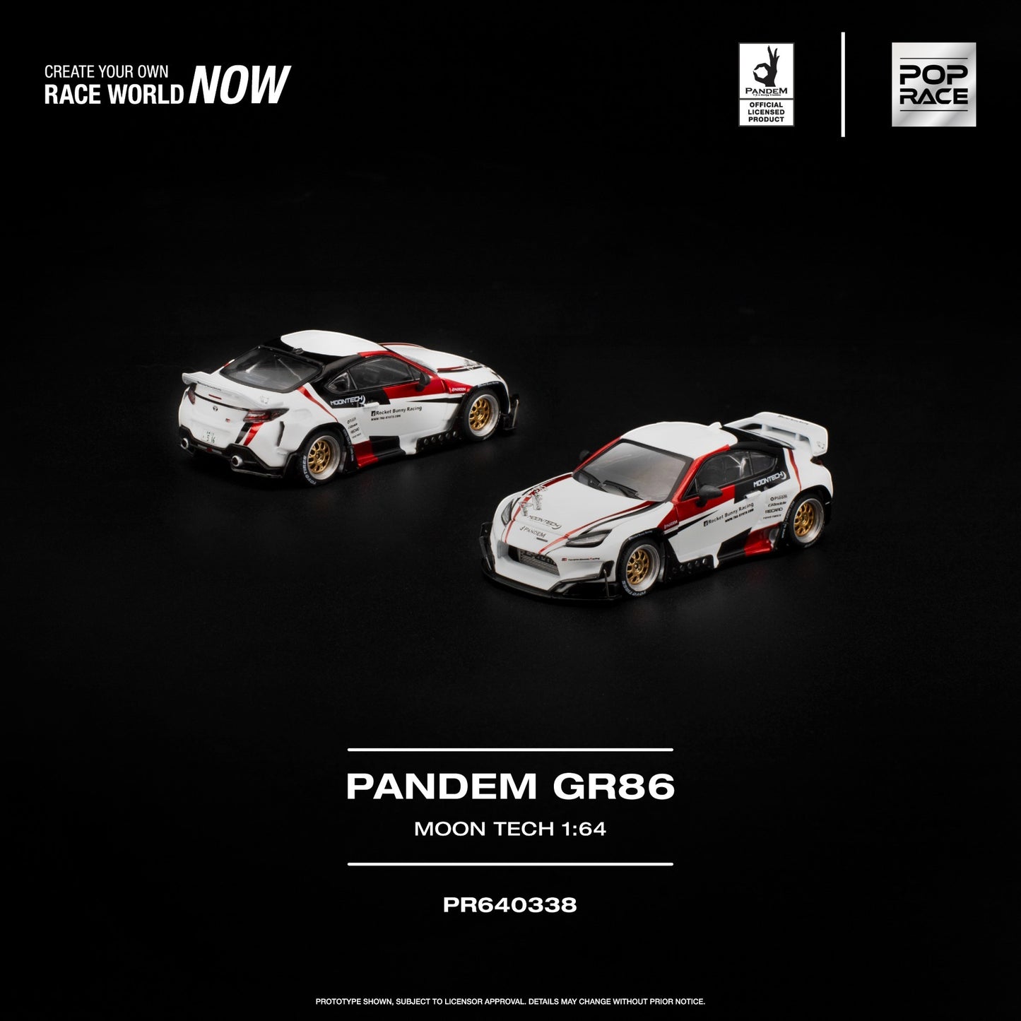 Pop Race - Pre-Order - Pandem GR86 MoonTech - PR640338