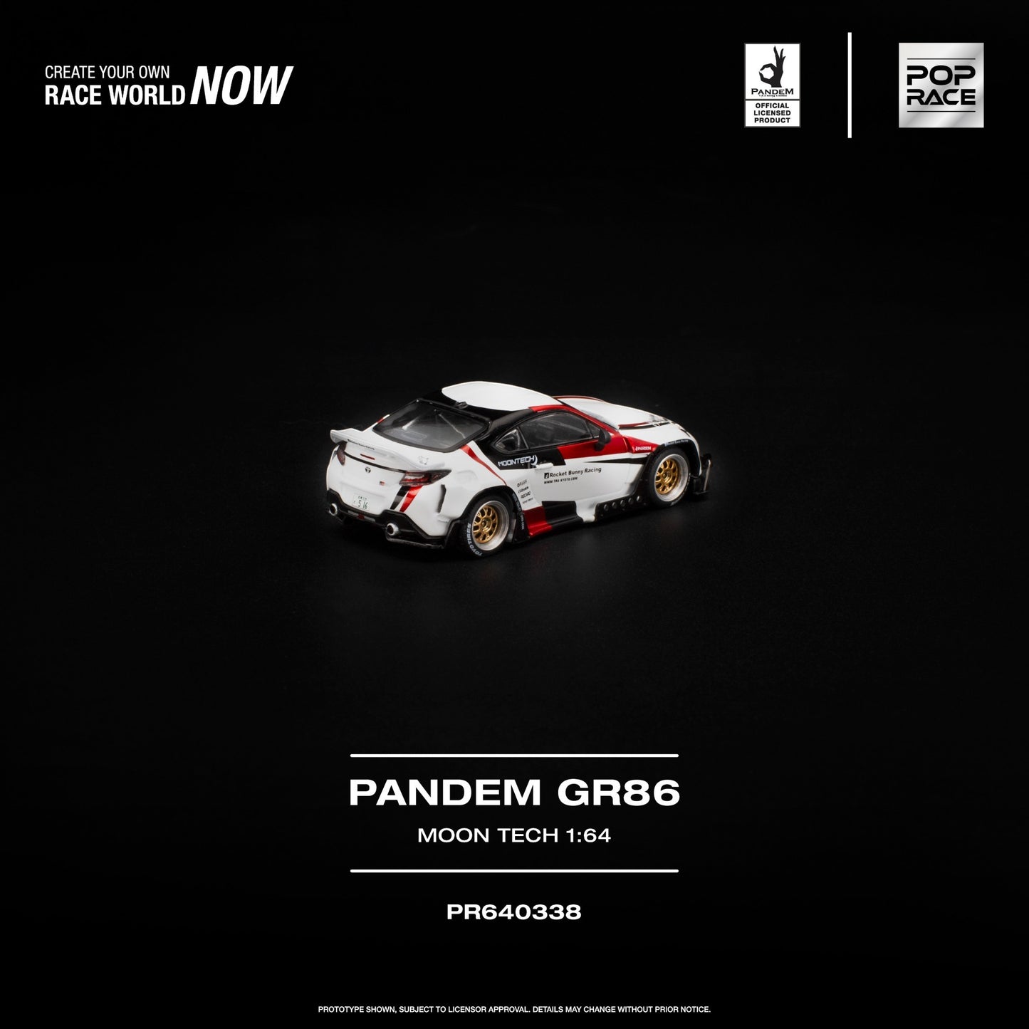 Pop Race - Pre-Order - Pandem GR86 MoonTech - PR640338