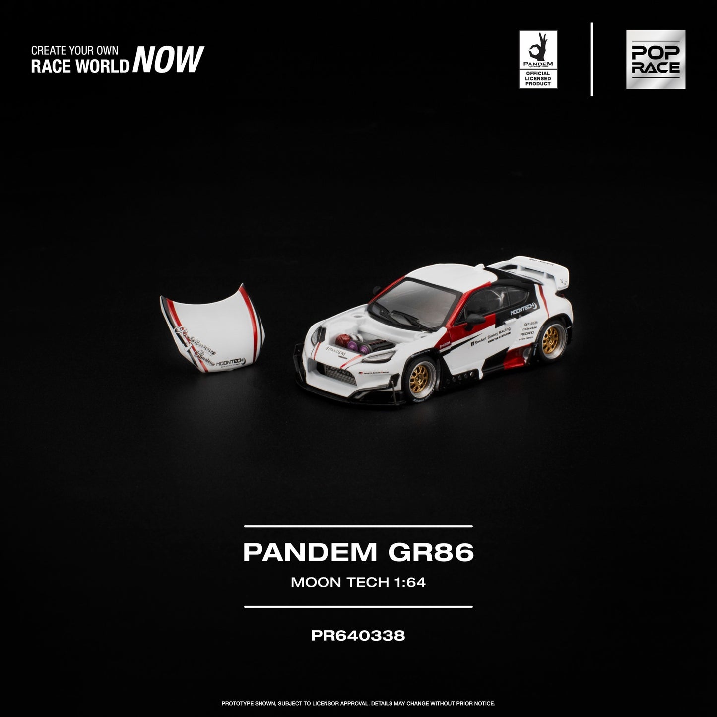 Pop Race - Pre-Order - Pandem GR86 MoonTech - PR640338