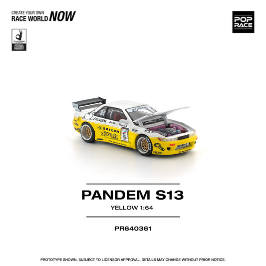 Pop Race - Pre-Order - Pandem S13, yellow - PR640361