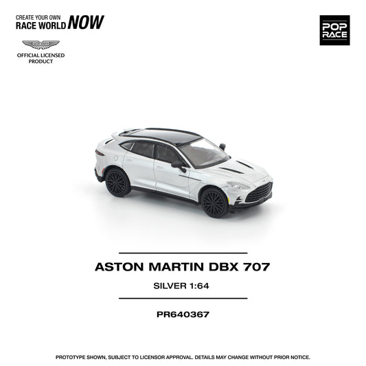 Pop Race - Pre-Order - Aston Martin DBX 707, silver - PR640367