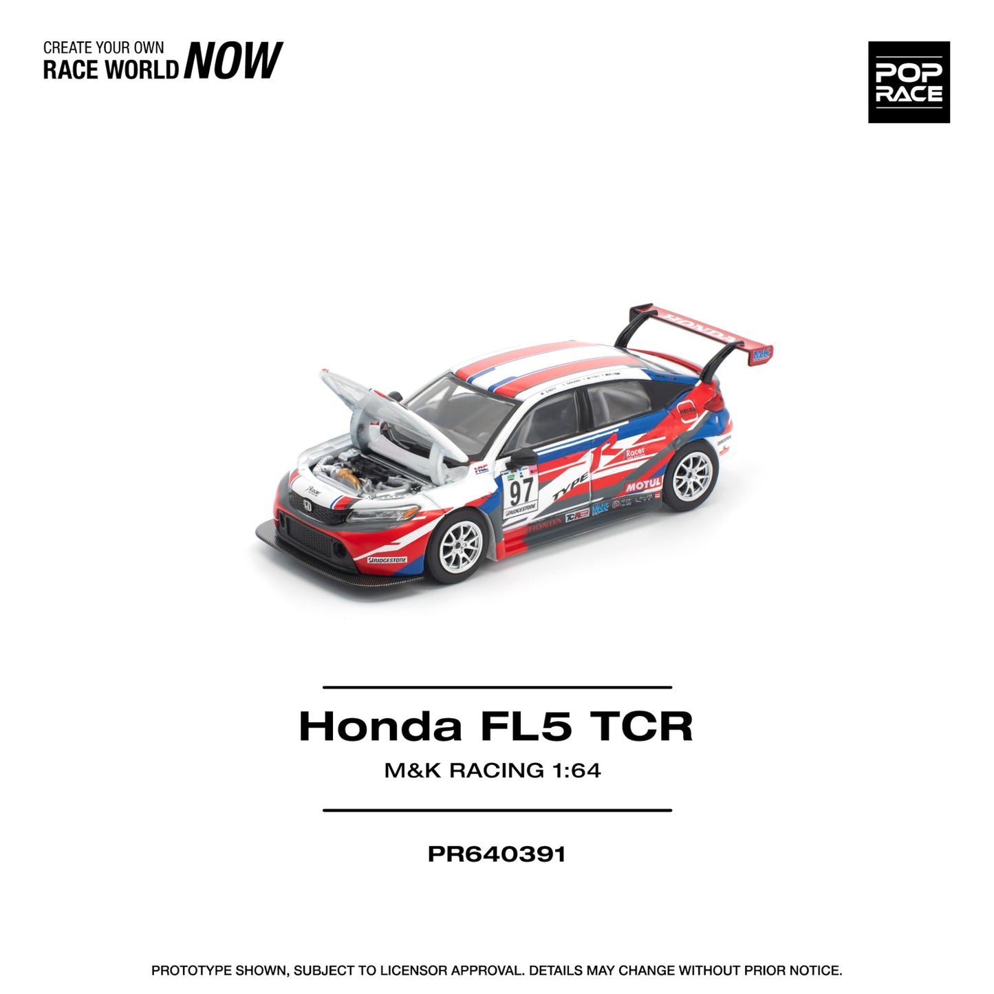 Pop Race - Pre-Order - Honda FL5 TCT, M&K Racing - PR640391