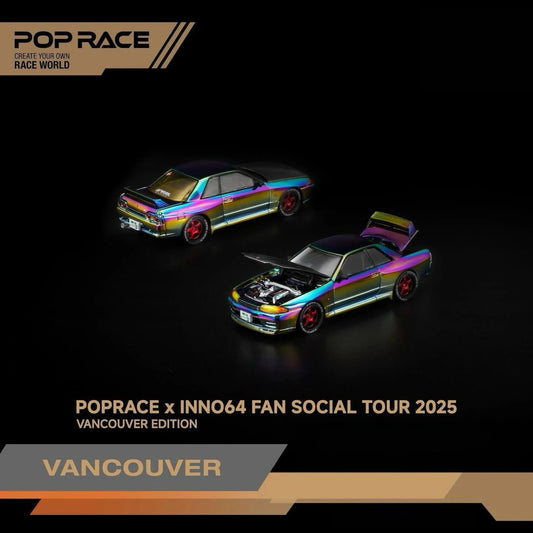 Pop Race X INNO64 - Nissan Skyline GT-R R32 - Vancouver Special Edition - PR640424