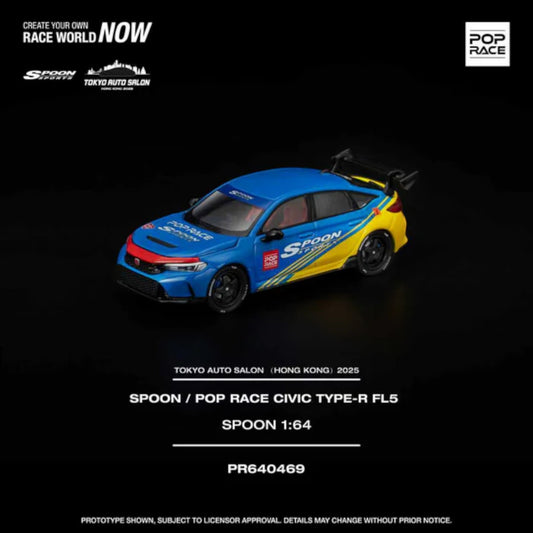 Pop Race - Spoon Civic Type-R FL5 - Tokyo Auto Salon 2025 - PR640469