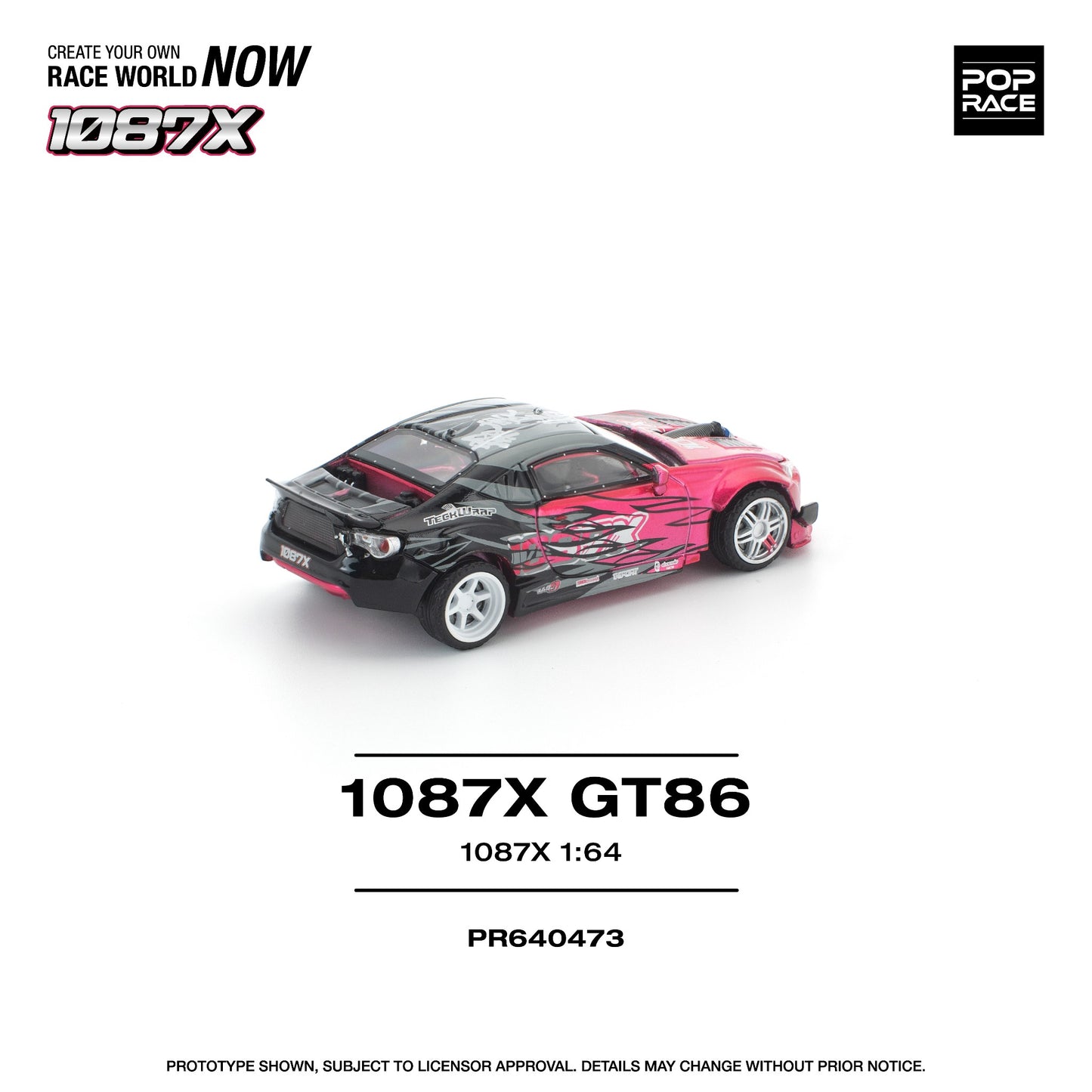 Pop Race - Pre-Order - 1087x Toyota GT86 - PR640473