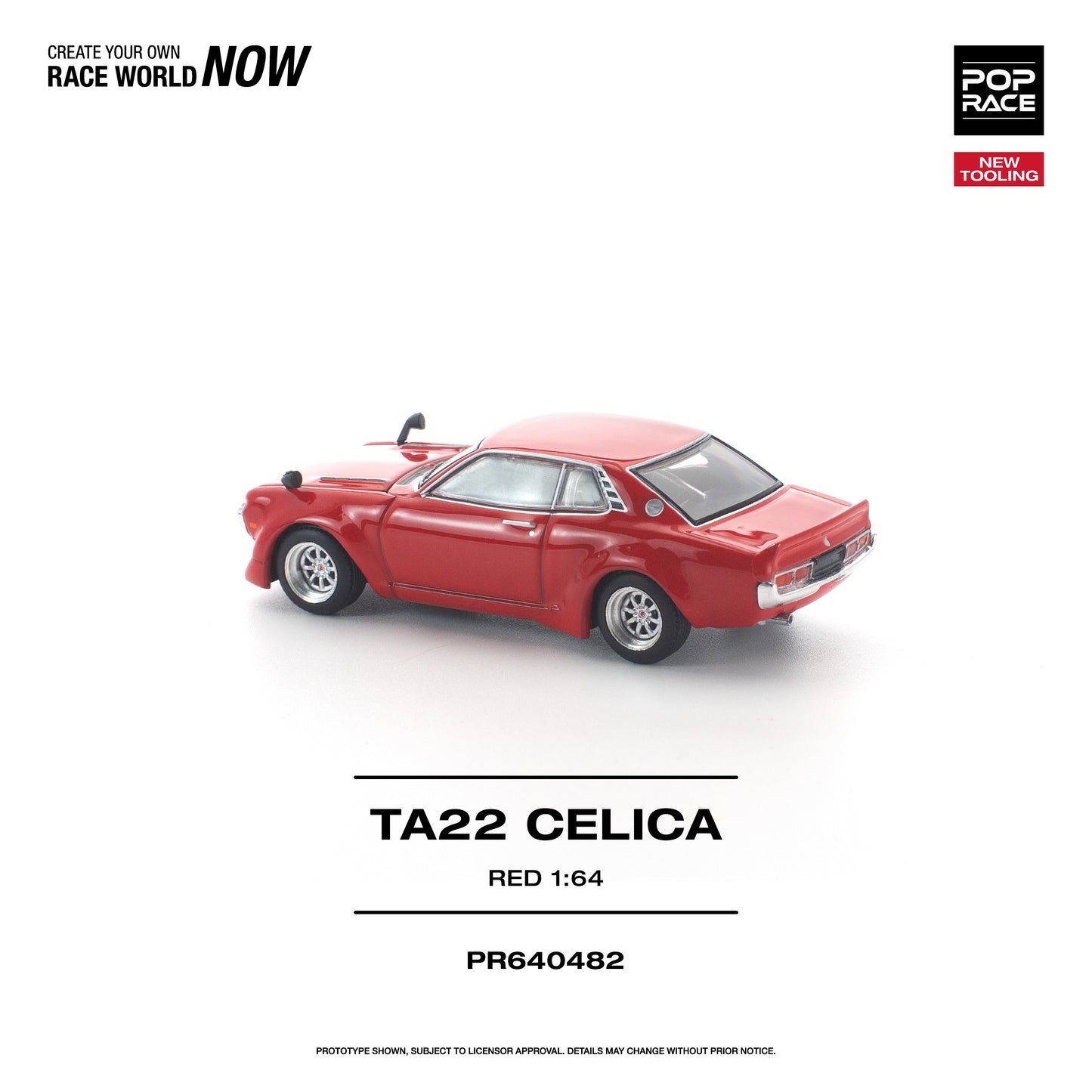 Pop Race - Pre-Order - TA22 Celica, red - PR640482