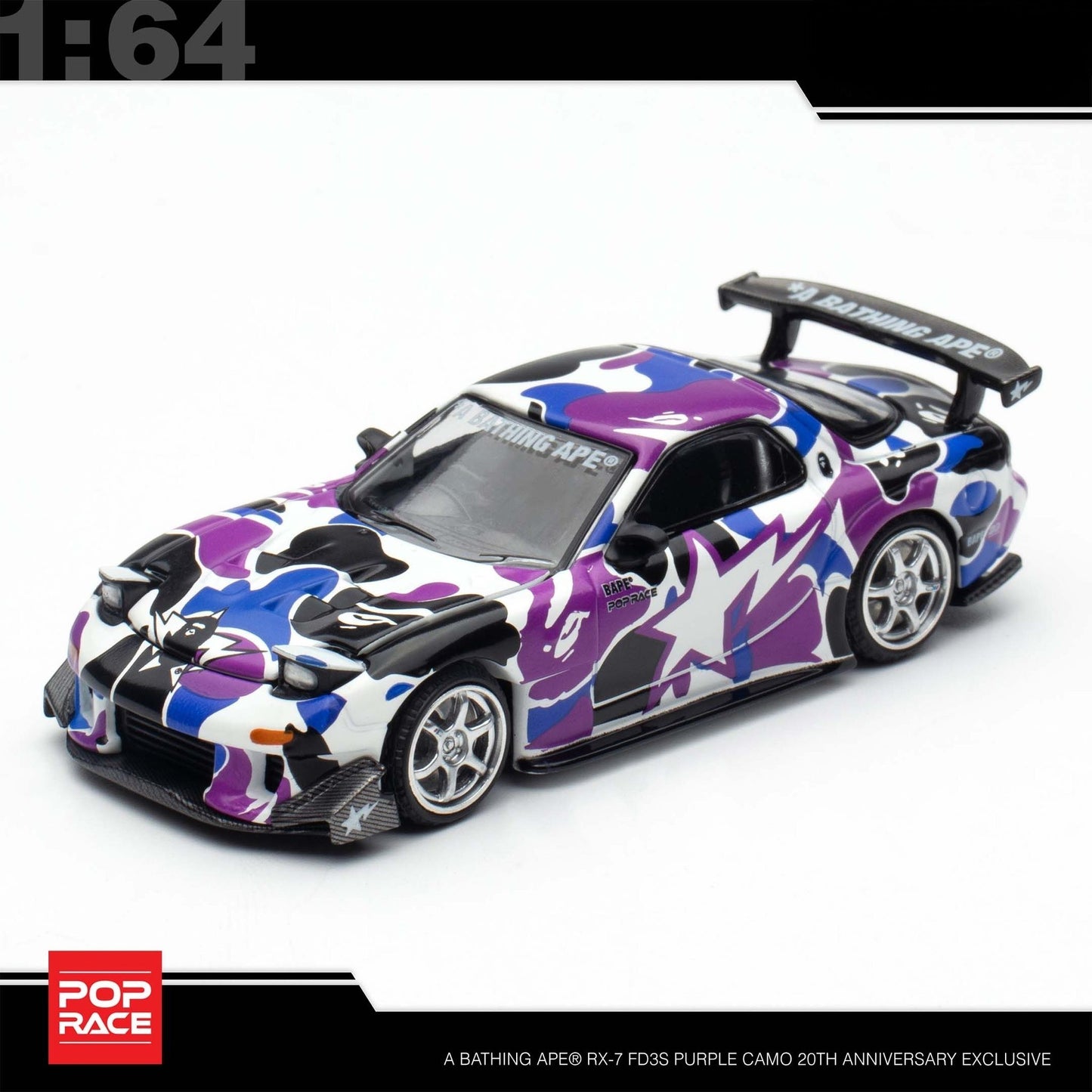 Pop Race - Pre-Order - MAZDA RX7 FD3S RE-AMEMIYA - BATHING APE - PR640493